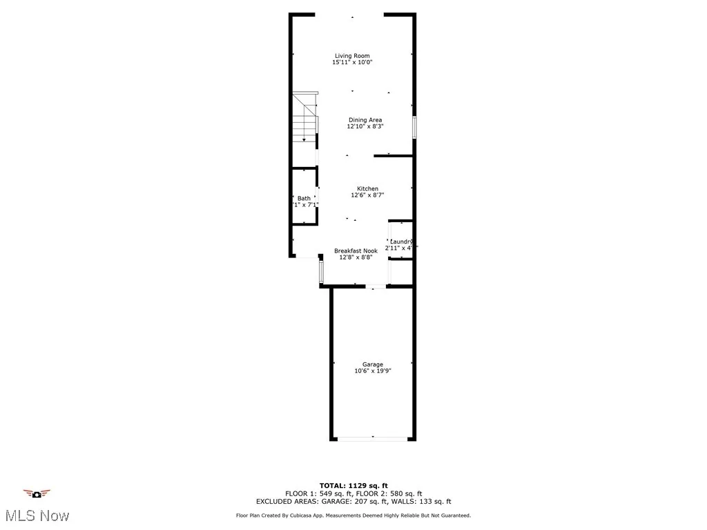 View of room layout