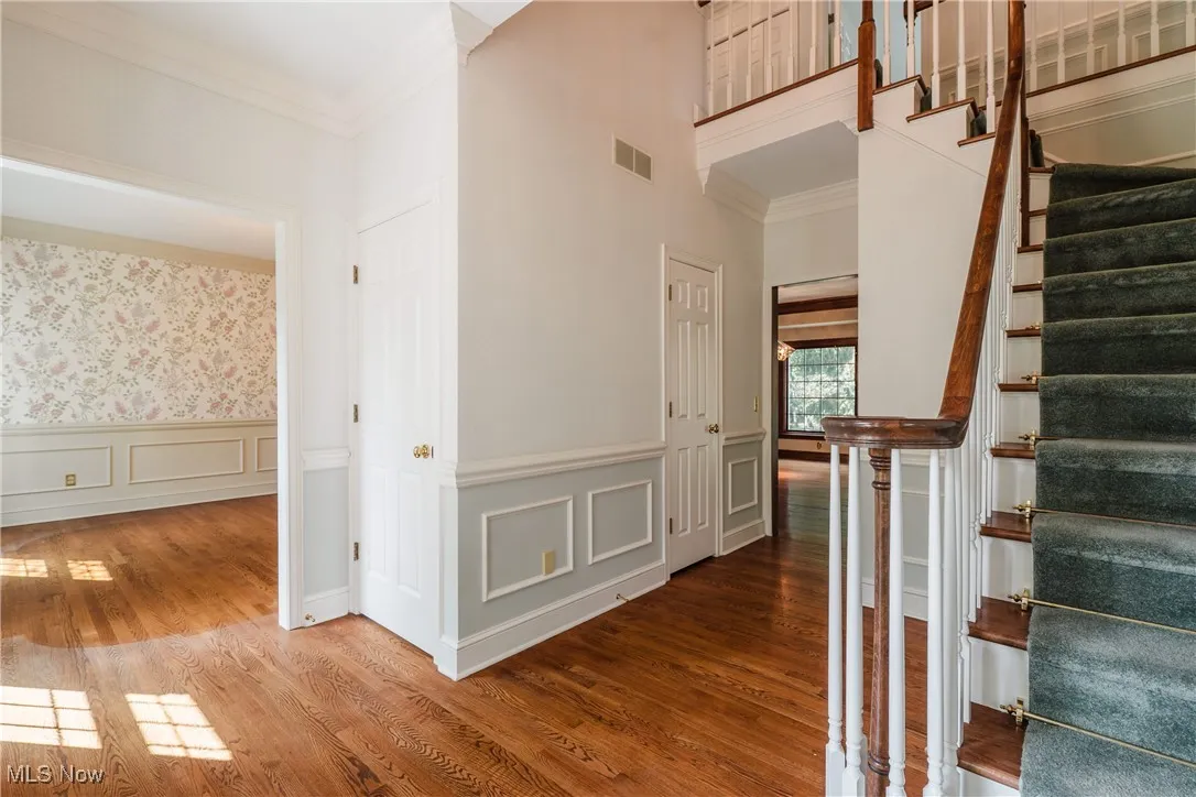 Formal Dining room off the foyer.