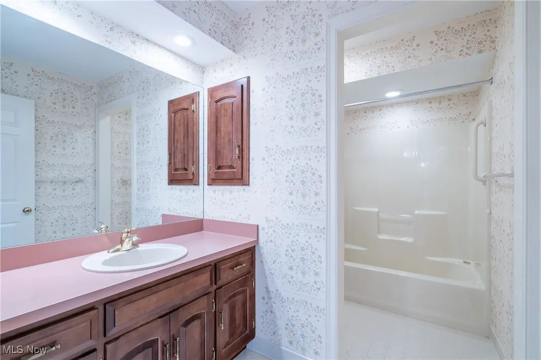 Hall bath.