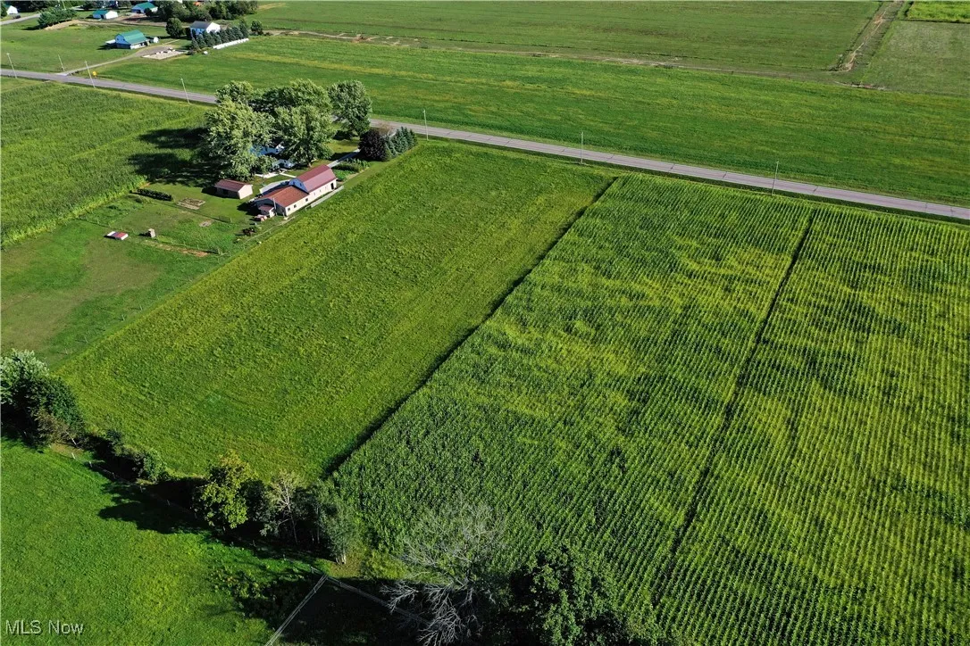 View of rural area with abundant farmland