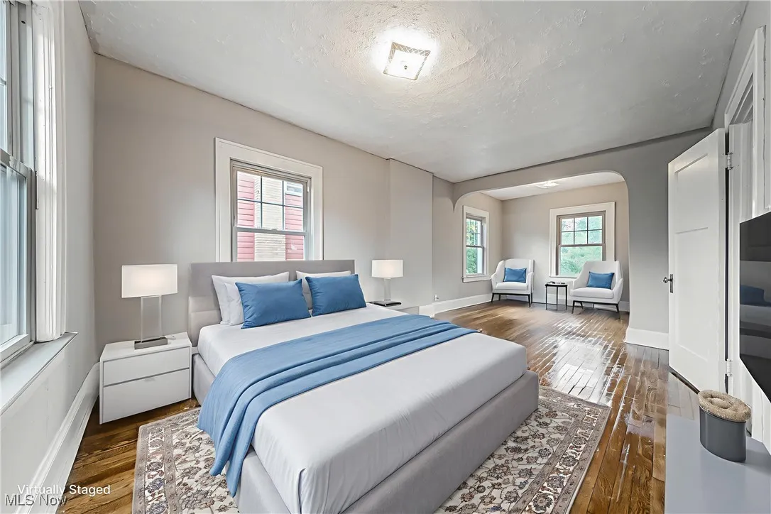 Virtually Staged Bedroom