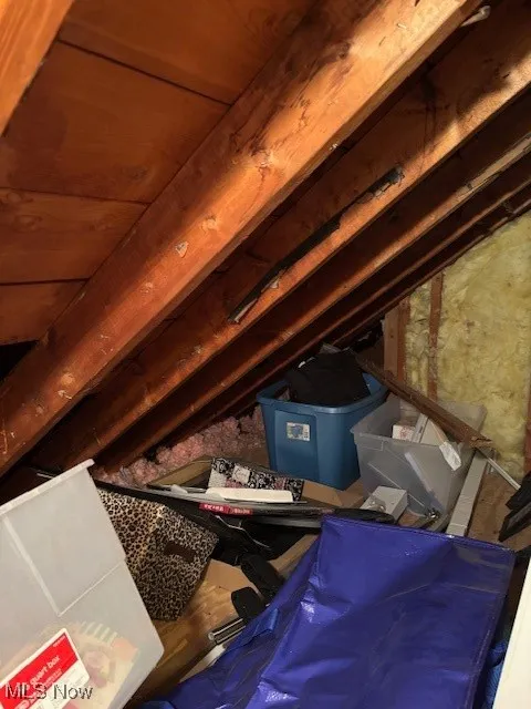 View of attic