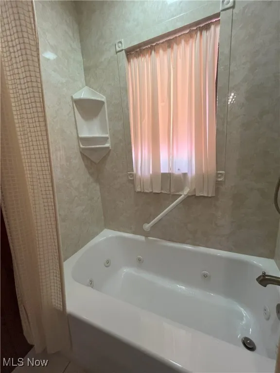 View of full bath