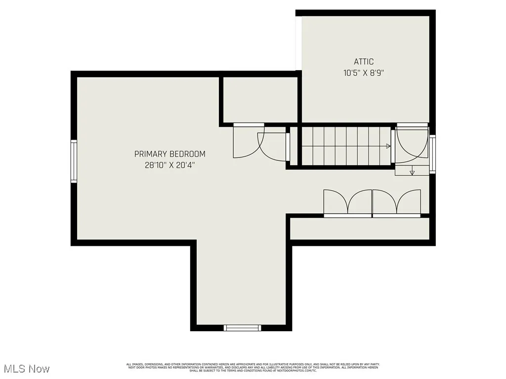 View of room layout
