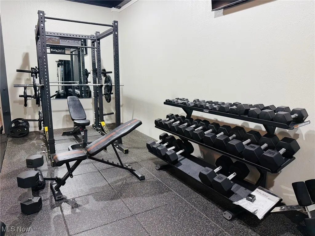 View of exercise room