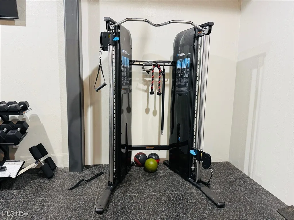 View of exercise room