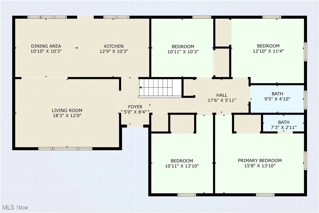 View of room layout