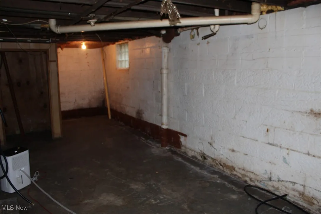 View of basement