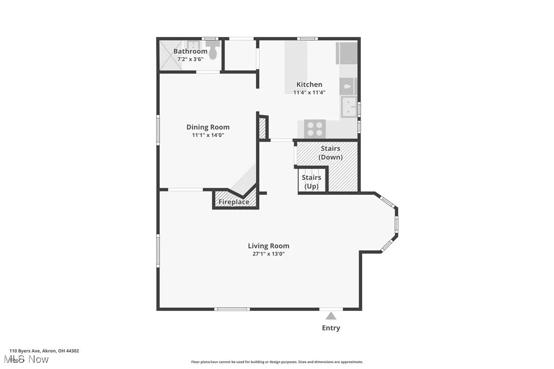 View of room layout