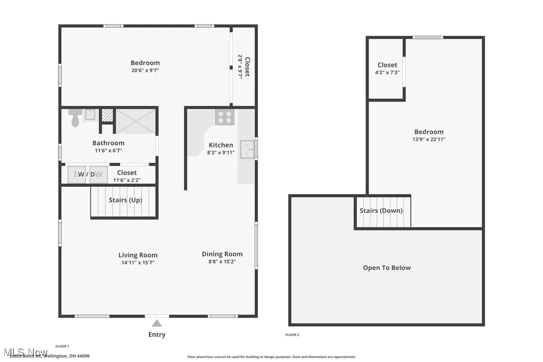 View of room layout