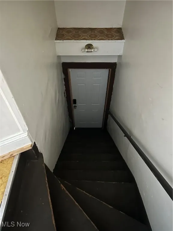 View of stairway