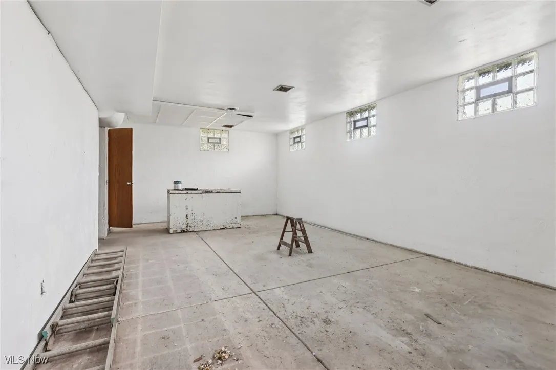 View of basement