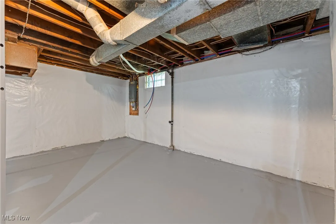 View of basement