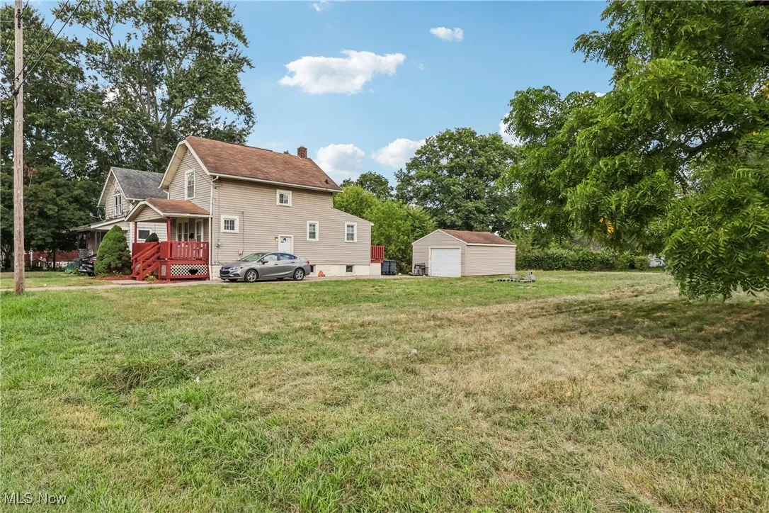 Side view of the overall property