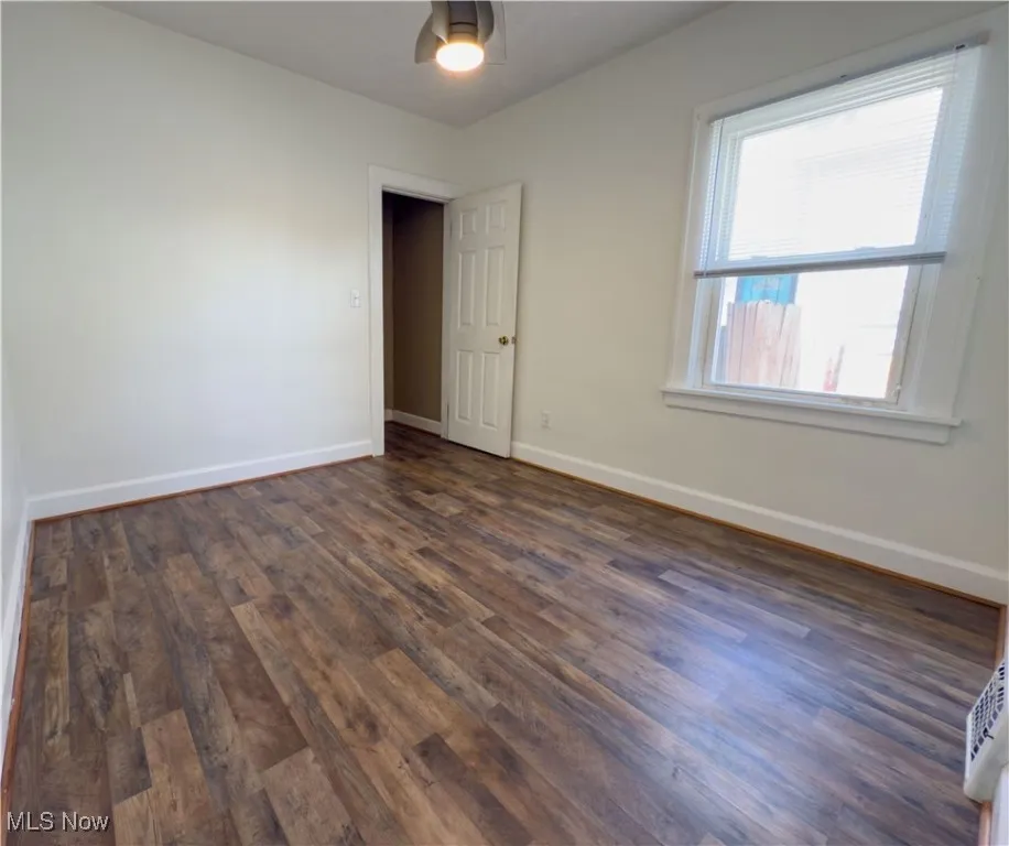 Bedroom #1. Door leads to upstairs