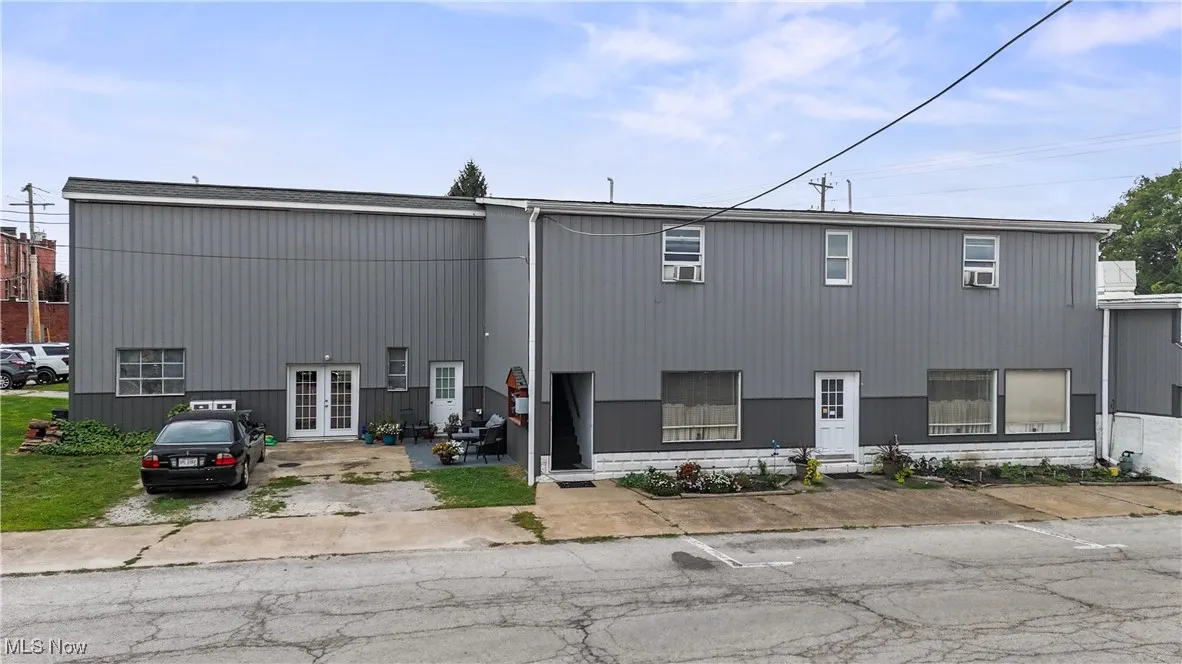 View of front of house featuring french doors
