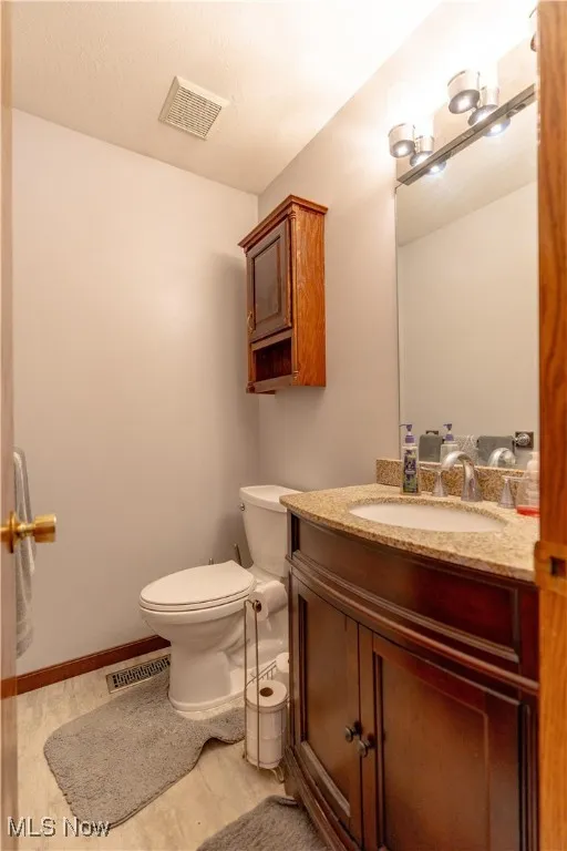 Half Bathroom on Main Level