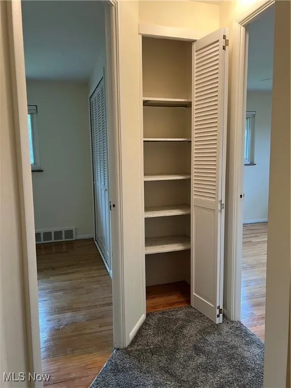 2nd floor hallway linen closet