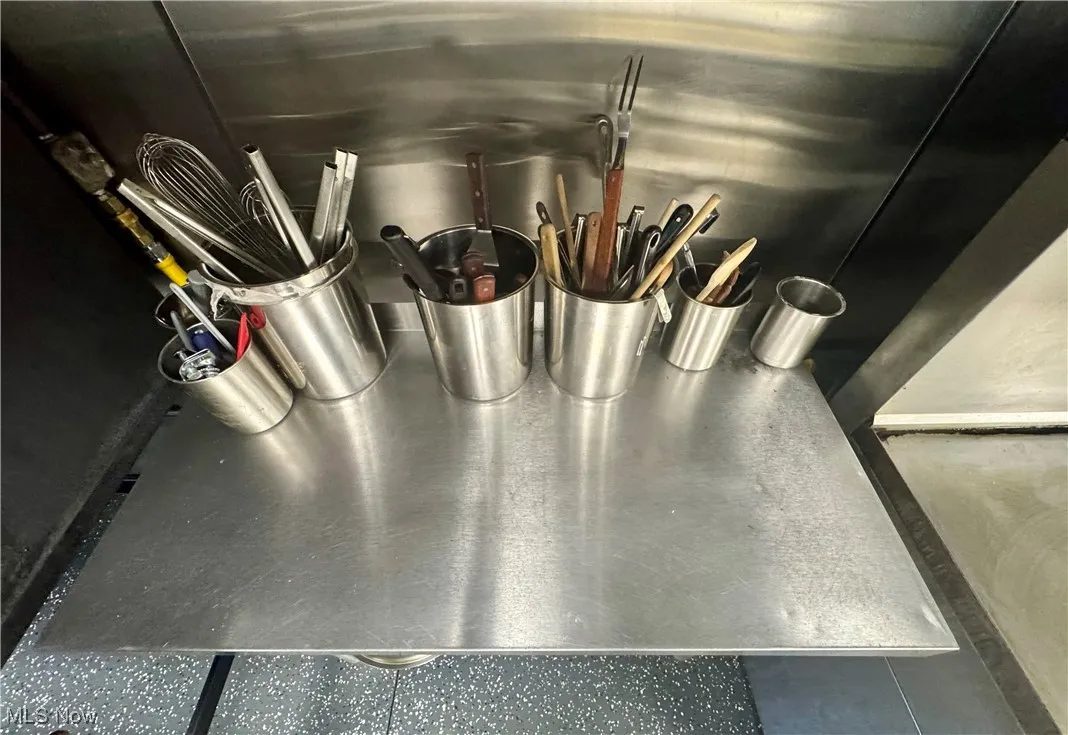 Kitchen view of a sink