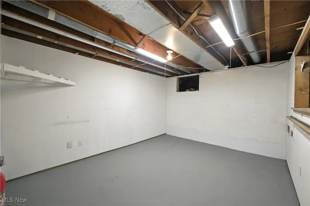 View of basement