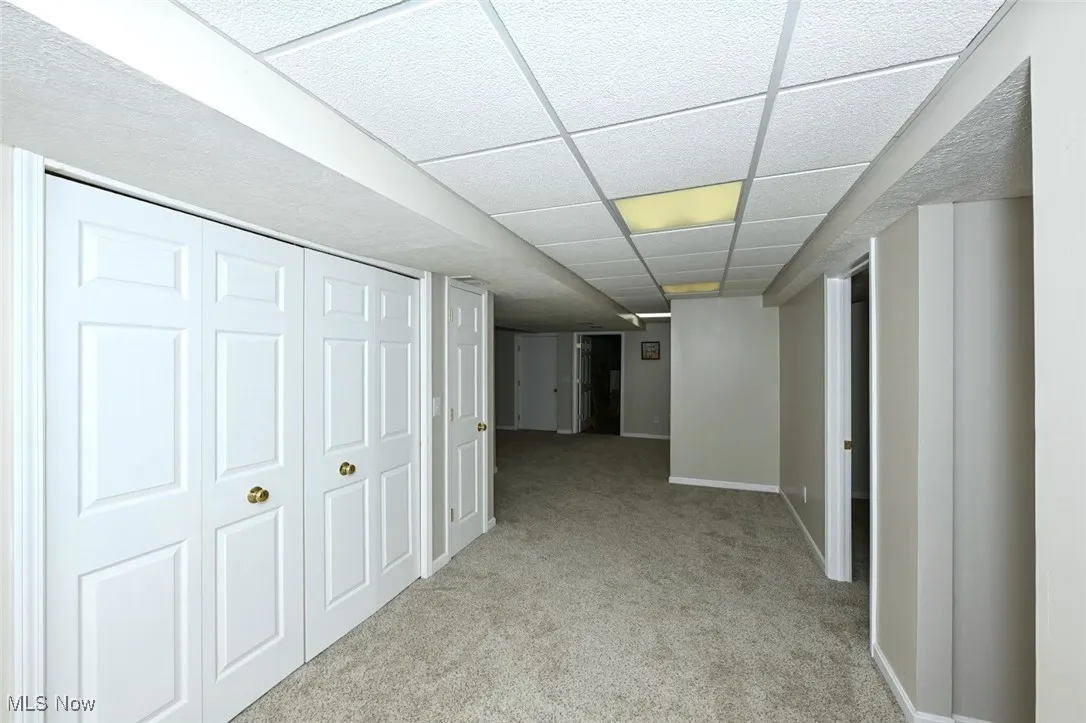 *FINISHED BASEMENT HAS 2 ENTRYS, ONE FROM HOME AND OTHER FROM GARAGE. RECREATION ROOM W/MULTIPLE WIDE CLOSETS FOR TONS OF STORAGE! ~