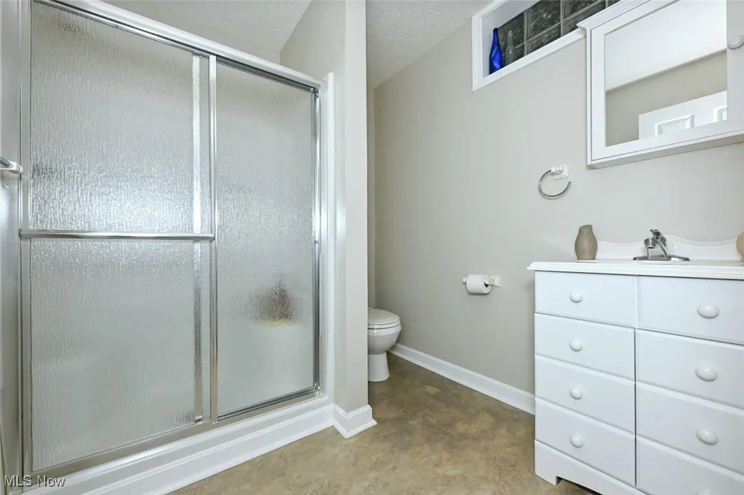 *FULL BATHROOM FINISHED BASEMENT ADDED WITH WALK IN SHOWER ~