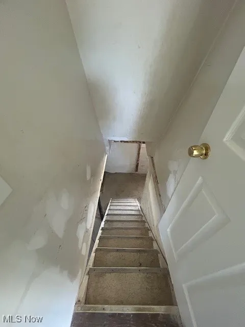 View of stairs