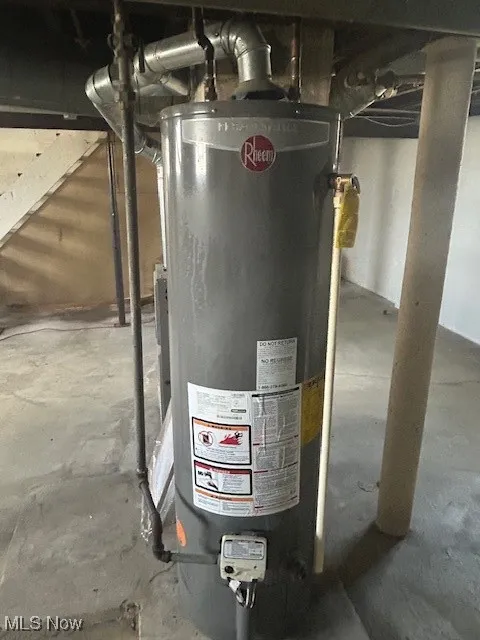 Utilities featuring water heater