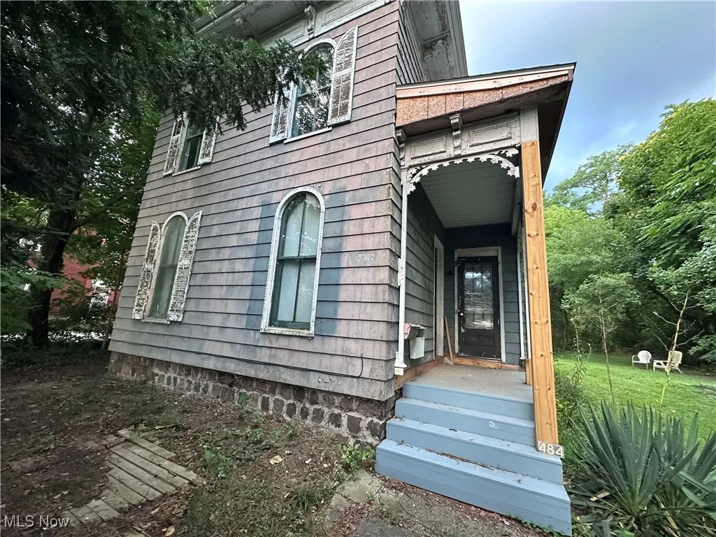 Doorway to property