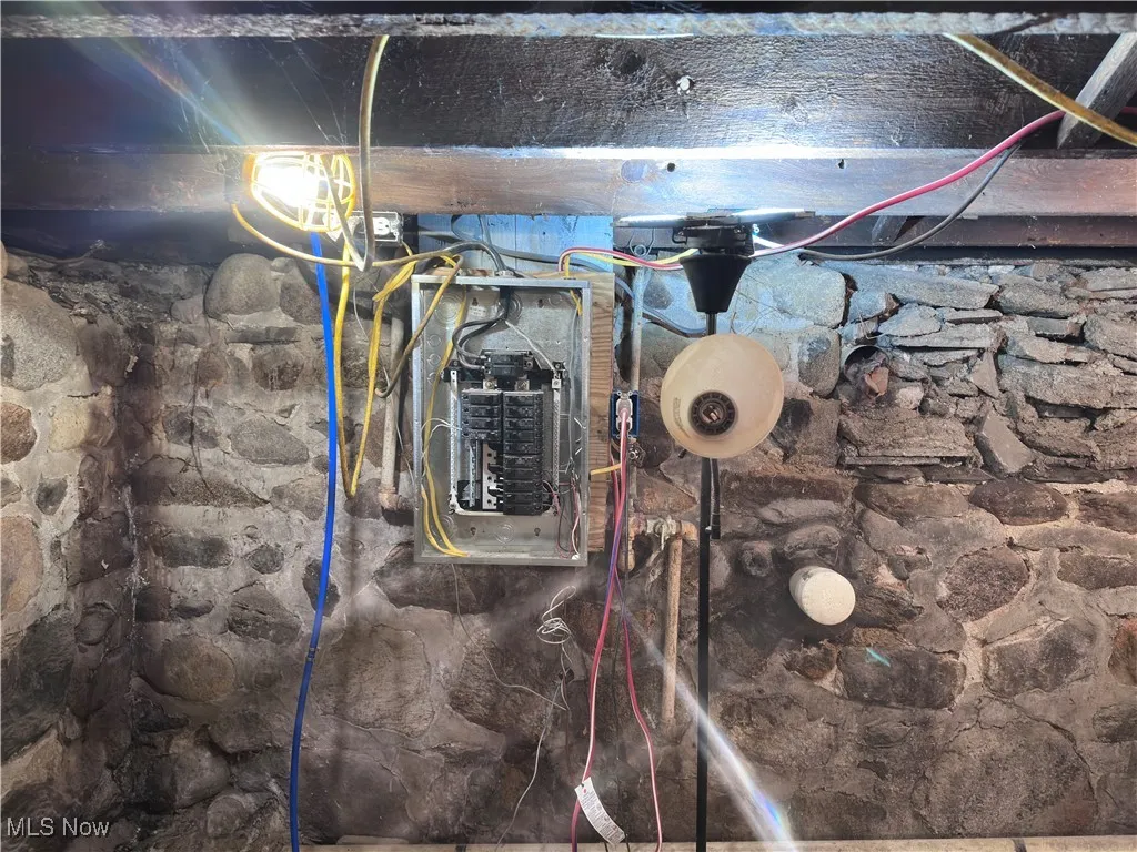 Utilities with electric panel