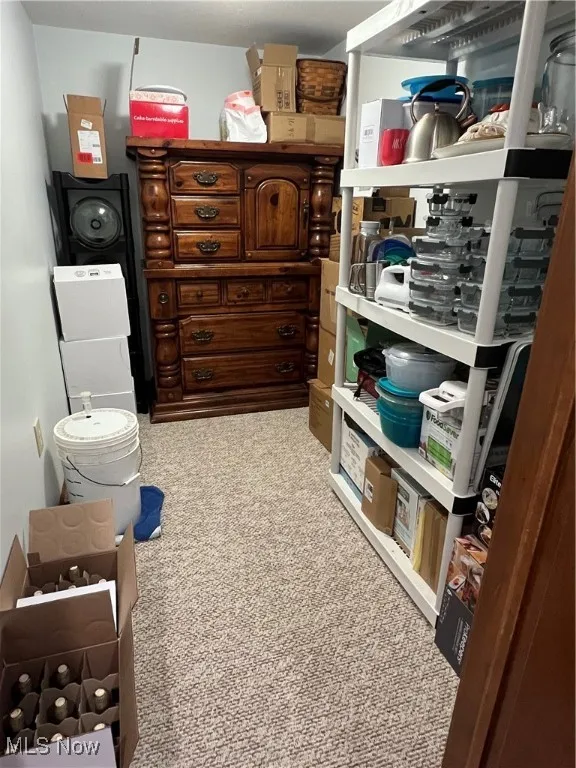 Separate spacious storage room on the lower level.