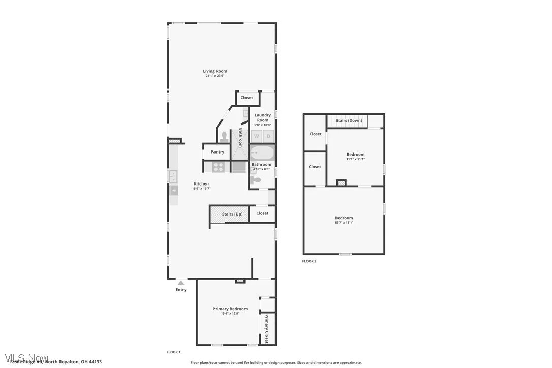 12862 Ridge Road, North Royalton, Ohio 44133,MLS Now Listing ID