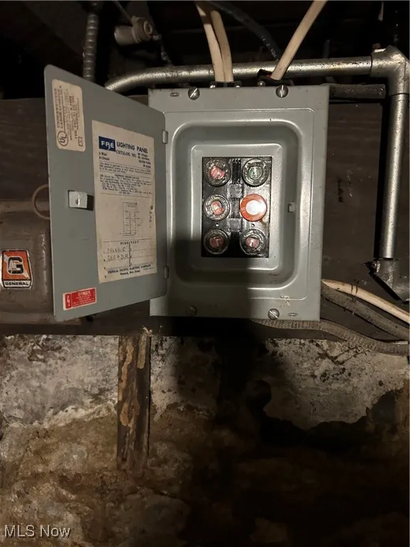 Utilities featuring electric panel