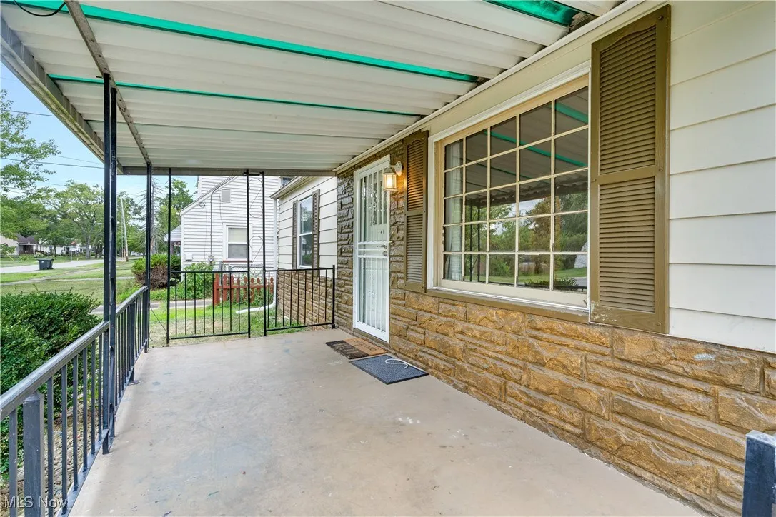 View of porch
