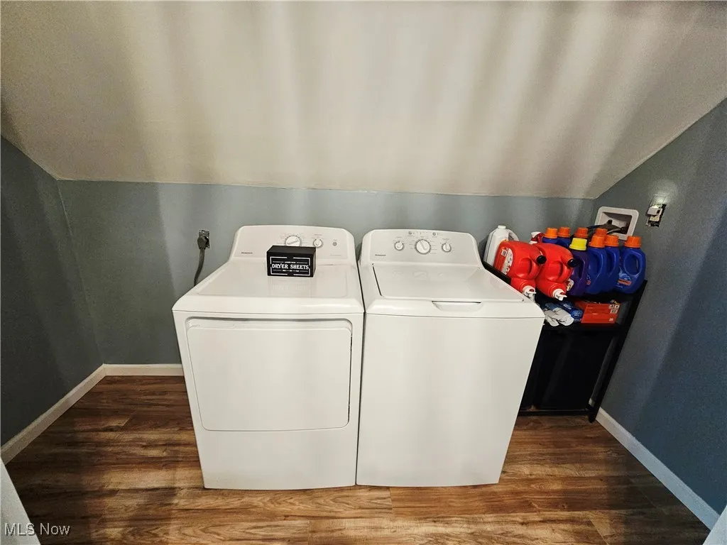 spacious laundry room