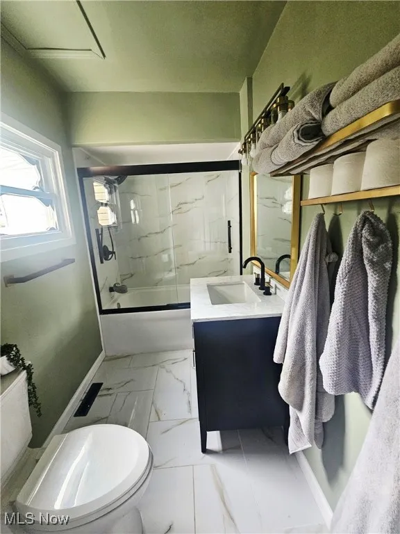 First floor full bathroom