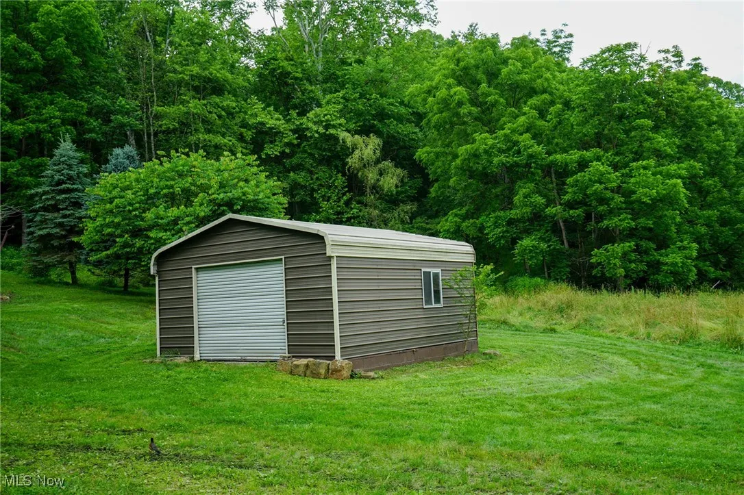 View of outdoor structure