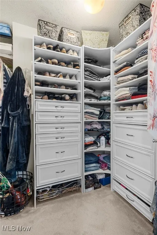 Owners suite walk-in closet