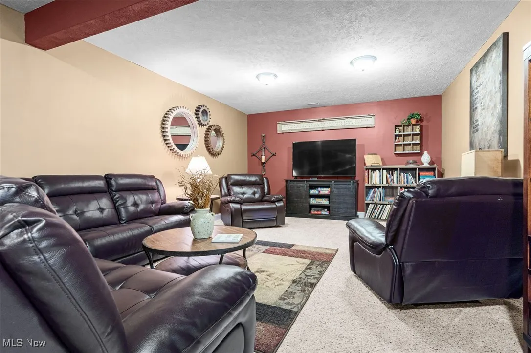 Another view of the lower level recreation room
