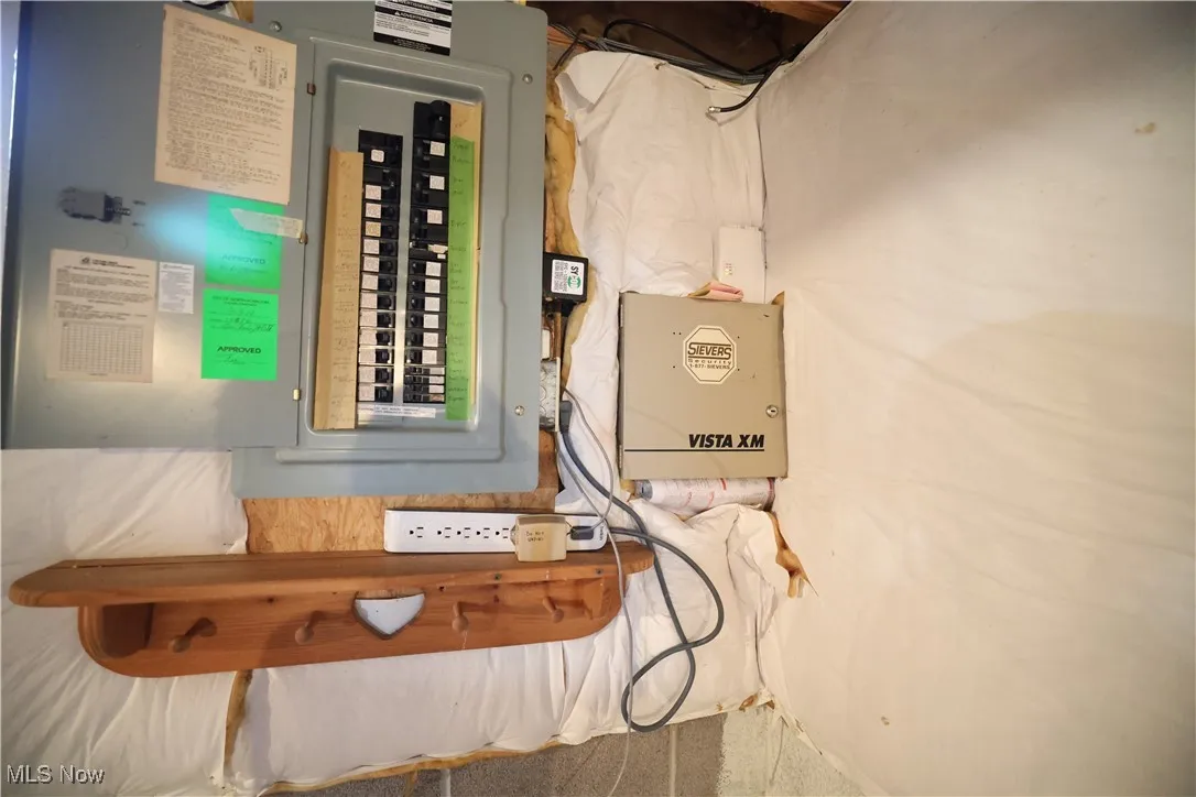 Utilities with electric panel