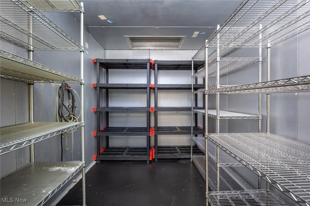 View of storage room