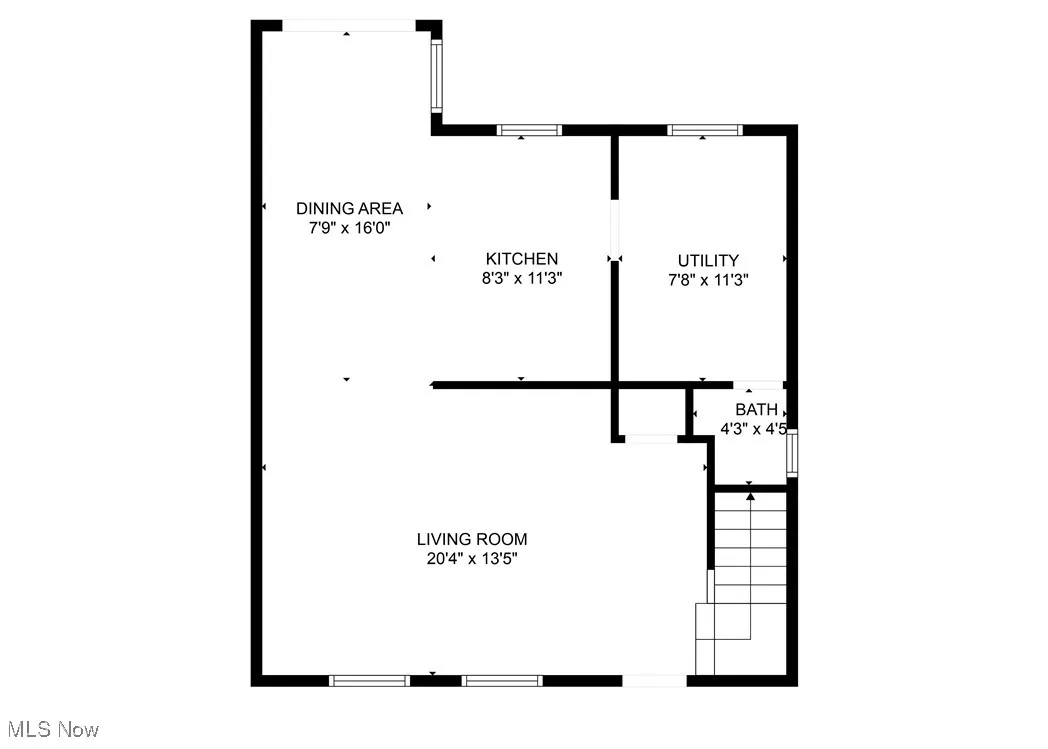 1s Floor Plan