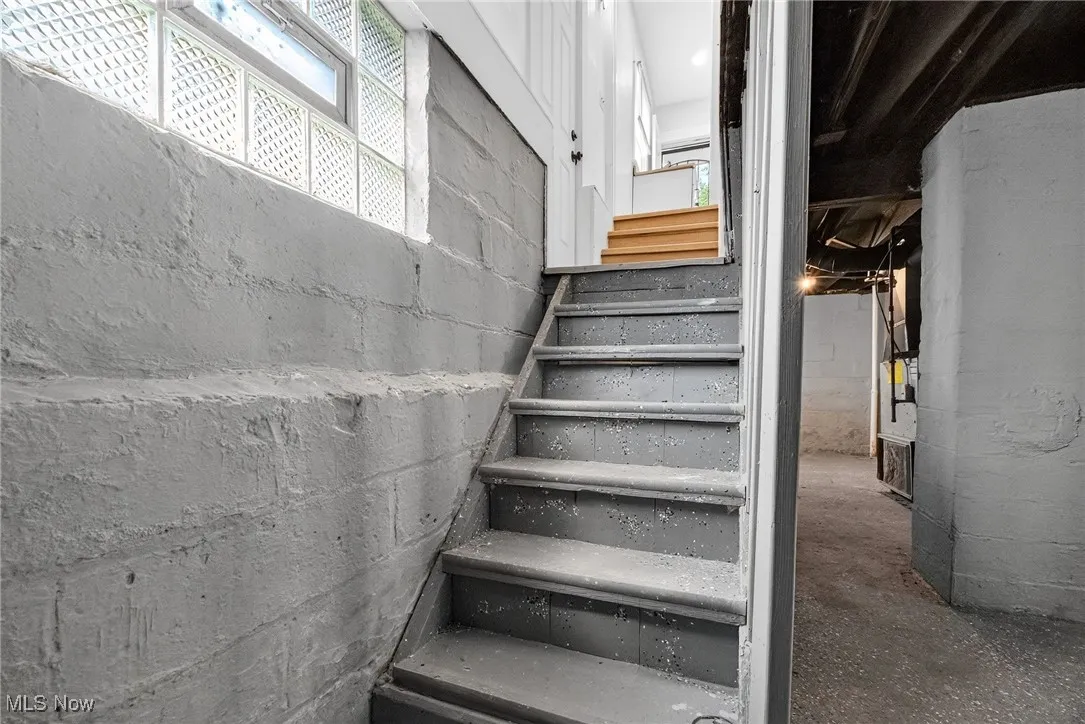 View of stairway