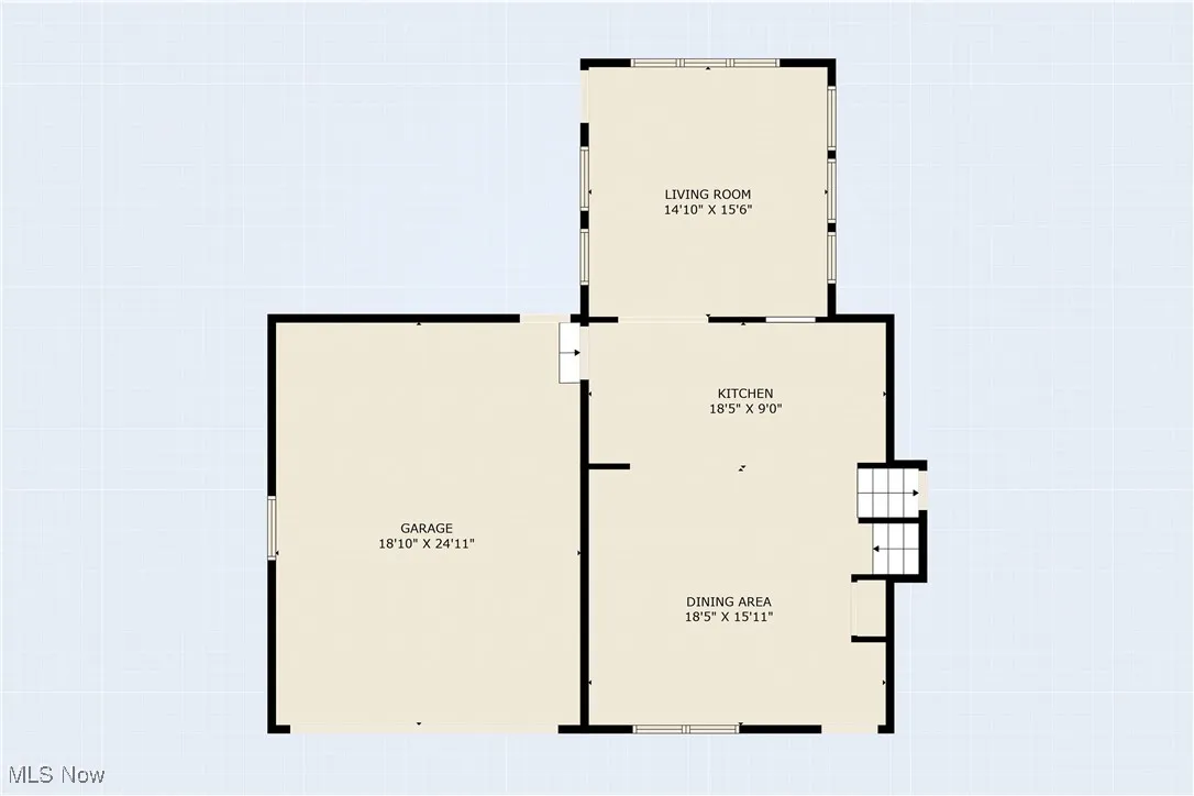 View of floor plan / room layout