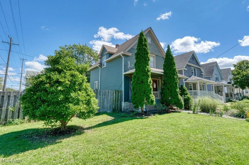 Front yard.