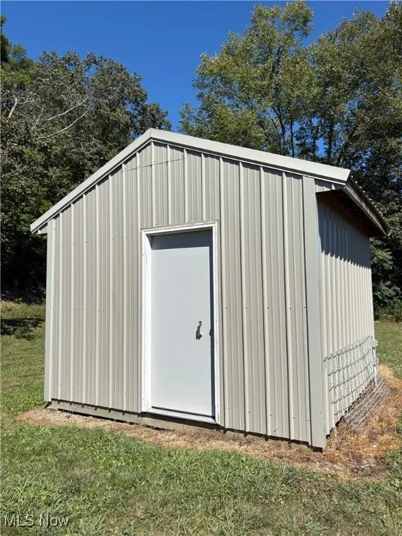 View of outdoor structure