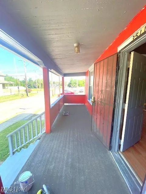 View of porch