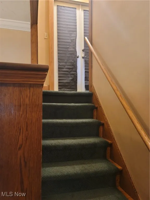 View of stairs