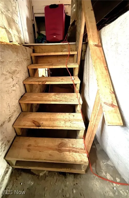 View of stairs