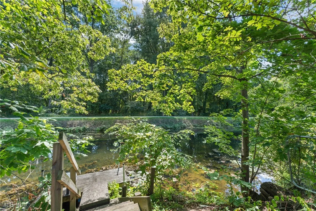 Stairs down to the dock